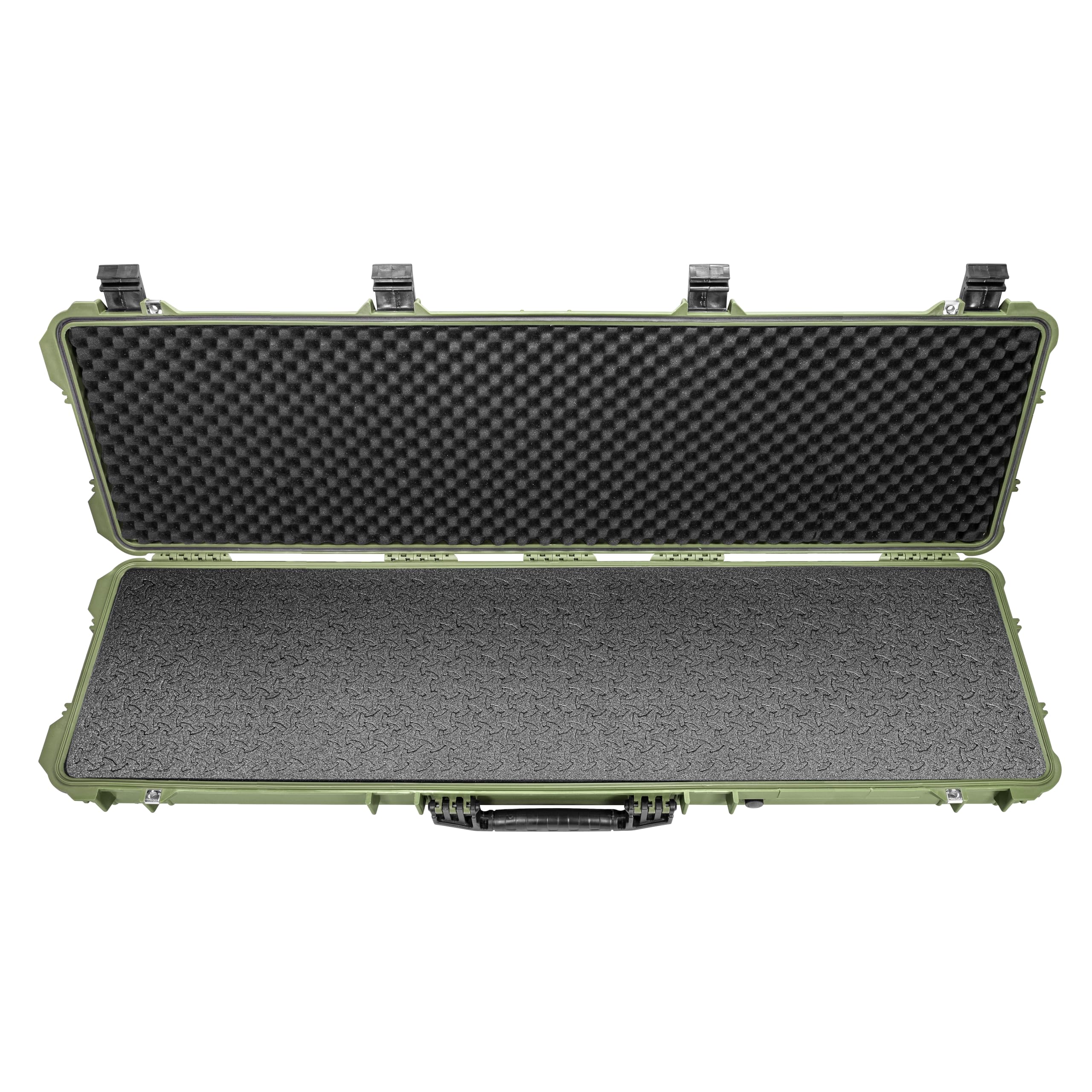 Eylar 53” Hard Rifle Case Equipped With Ragar Reconfigurable & Reusable XP Crosslinked Foam Insert, Waterproof, Shockproof Meets TSA Requirements