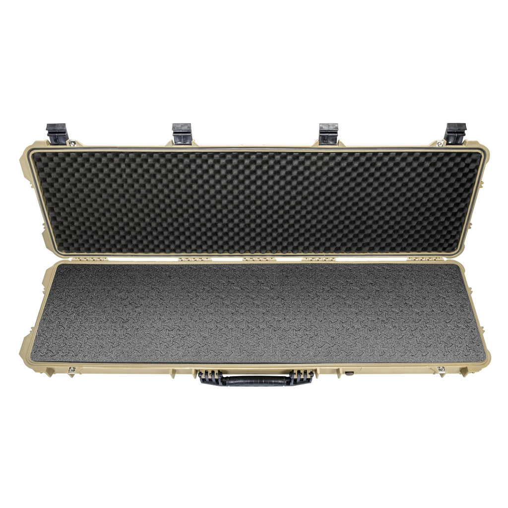 Eylar 53” Hard Rifle Case Equipped With Ragar Reconfigurable & Reusable XP Crosslinked Foam Insert, Waterproof, Shockproof Meets TSA Requirements