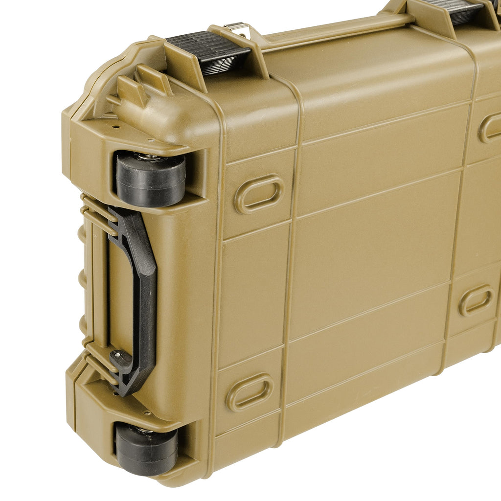 Eylar 53” Hard Rifle Case Equipped With Ragar Reconfigurable & Reusable XP Crosslinked Foam Insert, Waterproof, Shockproof Meets TSA Requirements