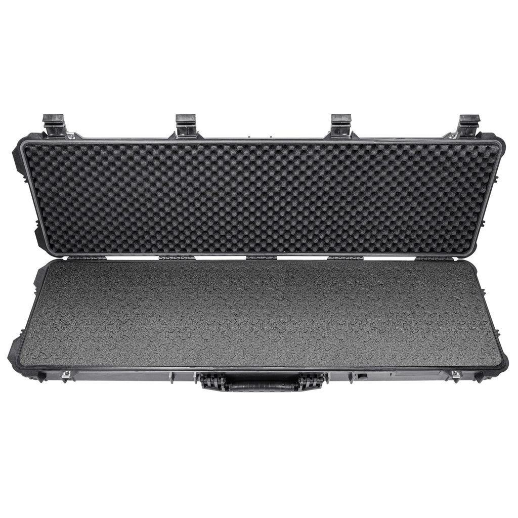 Eylar 53” Hard Rifle Case Equipped With Ragar Reconfigurable & Reusable XP Crosslinked Foam Insert, Waterproof, Shockproof Meets TSA Requirements
